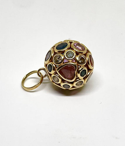 Pendentif Pendentif or jaune tutti frutti 58 Facettes