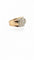 Bague 54 Bague en or jaune 18 carats diamants princesse et baguette 58 Facettes