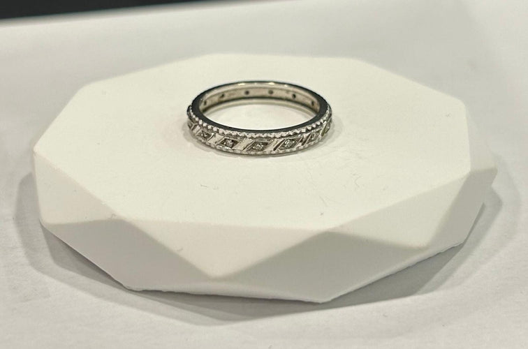 Bague Alliance or jaune diamants 58 Facettes LP367/10