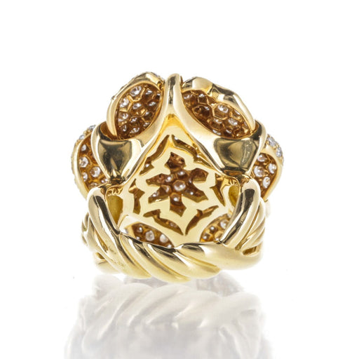 Bague 52 CHANEL - Bague Camelia Or jaune et Diamants 58 Facettes 2.19112