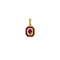 Pendentif Pendentif Or Jaune & Rubis 58 Facettes C4PE-GS26328-02