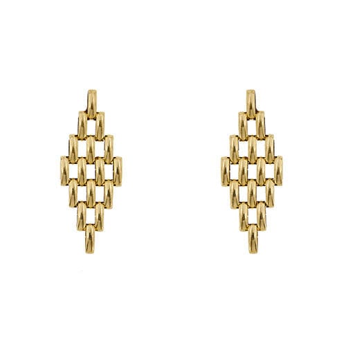 Boucles d'oreilles Boucles d'oreilles maille panthère 58 Facettes 35858