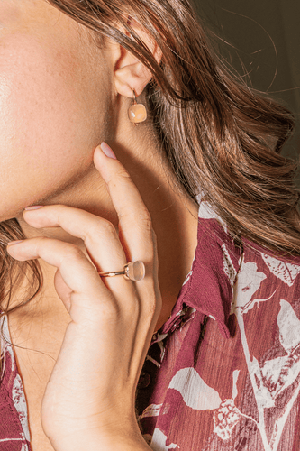 Boucles d'oreilles Pomellato Boucles d'oreilles Dormeuses Nudo Or rose Quartz 58 Facettes 3230371CN