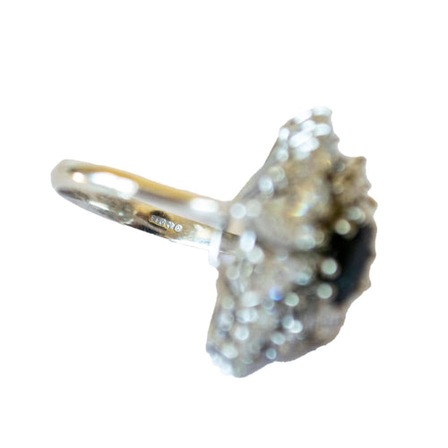 Bague 52.5 bague en or avec diamants 58 Facettes Q76B(930)