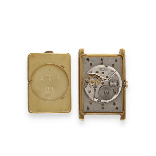 Montre Montre Universal Geneve Rectangulaire pour Homme - Or jaune 18k - Vers 1975 - Calibre 1/42 - Ref. 142200 58 Facettes FB09455