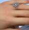 Bague 51 Bague marguerite en or blanc et diamant 58 Facettes AB332