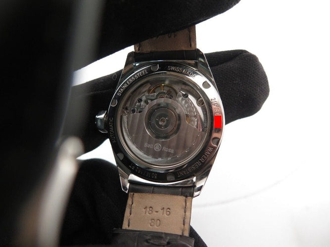 Montre montre BELL & ROSS mystery automatique diamant acier 58 Facettes 259831