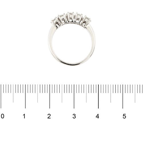 Bague 53 Bague Riviera en diamant de 0,75 ct 58 Facettes 36482