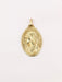 Pendentif DROPSY - Médaille Art Nouveau or jaune Vierge Marie 58 Facettes J489