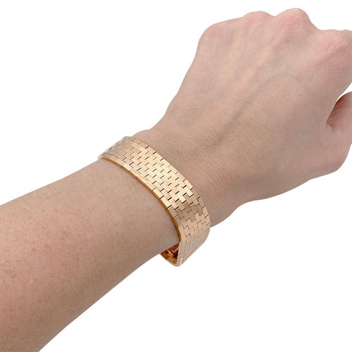 Brăţară Chaumet, „Bolero”, aur roz.