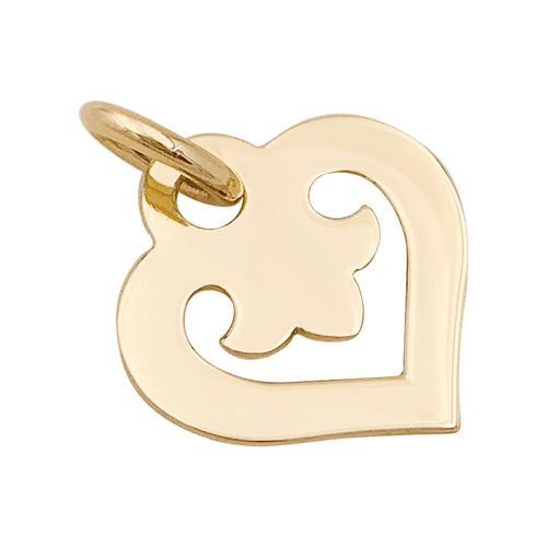 Pendentif Pendentif O.J.Perrin, "Coeur Légendes", or jaune. 58 Facettes 34320