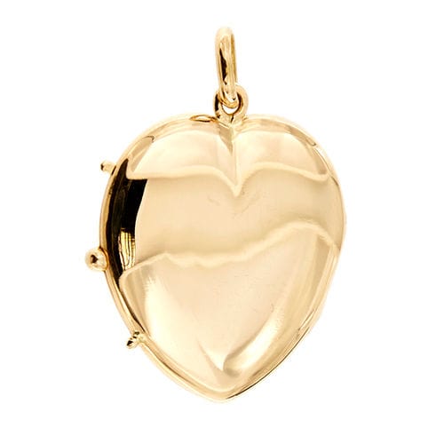 Pendentif Pendentif porte-photo en forme de cœur ouvrable 58 Facettes 38391