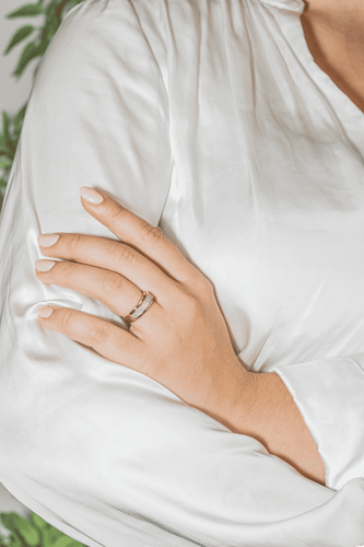 Bague 50 Bague Demi alliance Or jaune Diamant 58 Facettes 3140233CN