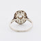 Bague 53 Bague Art Deco Or Blanc Platine et Diamants 58 Facettes 249-1