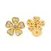 Boucles d'oreilles Boucles d'oreilles Puces Or jaune Diamant 58 Facettes 2844670CN