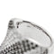 Bague 55 Bague bandeau diamants noirs et blancs 58 Facettes 25639
