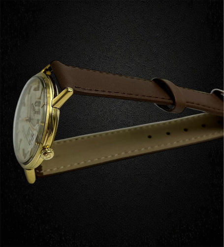 Omega Seamaster De Ville automat în galben auriu