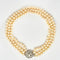 Collier Collier Perles Or & Diamants 58 Facettes BO/230036 STA