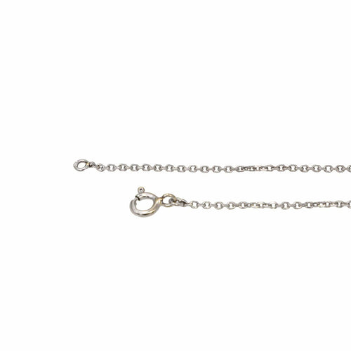 Collier Collier Chaîne + pendentif Or blanc Diamant 58 Facettes 2722615CN