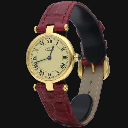Montre Cartier Montre Must De Cartier Vermeil 58 Facettes MT41240
