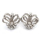 Boucles d'oreilles Boucles d'oreilles en platine avec diamants 58 Facettes