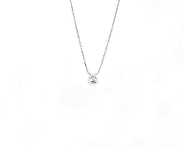 Collier Collier avec diamants totalisant 0,47 ct 58 Facettes
