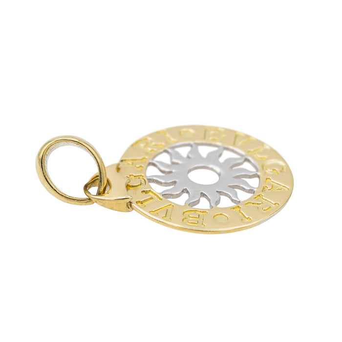 Pendentif Bulgari Pendentif Tondo Or jaune 58 Facettes 3557151CN