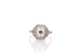 Bague 53.5 Bague diamant de 1,24cts en or et platine 58 Facettes 26865-26717