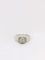 Bague 51 Bague vintage en or blanc, perle de Tahiti et diamants 58 Facettes J137