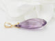 Pendentif Pendentif en or jaune et Améthyste briolette 58 Facettes 33208