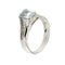 Bague 55 Bague aigue-marine et diamant 58 Facettes 19530