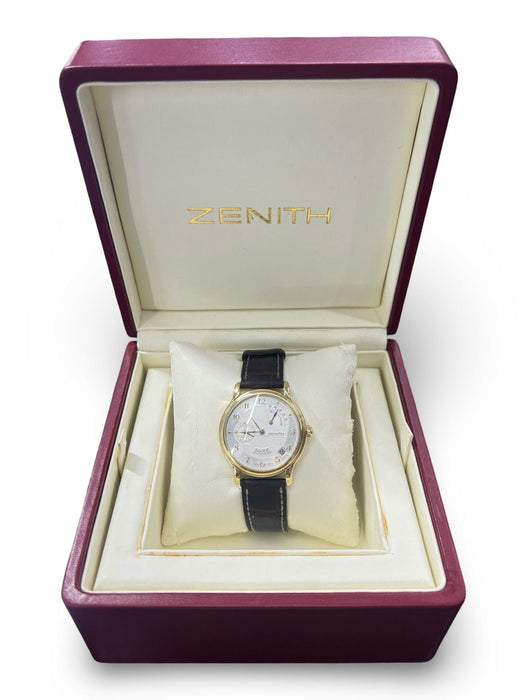 Montre Montre Zenith Elite Power Reserve Full Set 58 Facettes