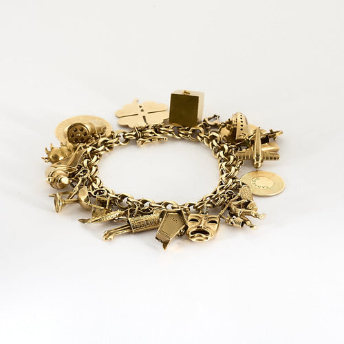 Bracelet Bracelet "charm's" en or jaune 58 Facettes DIN0125