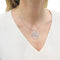 Collier Collier Dinh Van, "Surimpression", or blanc, diamants. 58 Facettes 33678