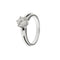 Bague 54 Bague solitaire avec diamant 0,90 ct 58 Facettes 4114