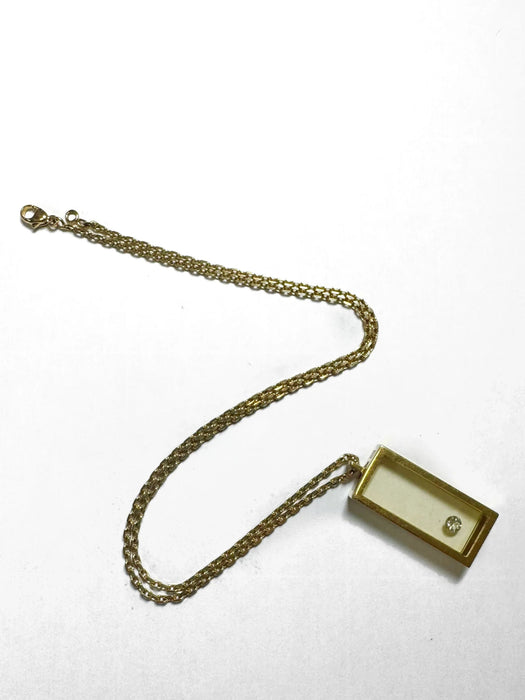 Collier Pendentif rectangle Morabito 58 Facettes 2399-120