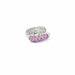 Bague 49 Bague Toi et Moi or blanc diamants spinelles 58 Facettes 2-GS31338-01