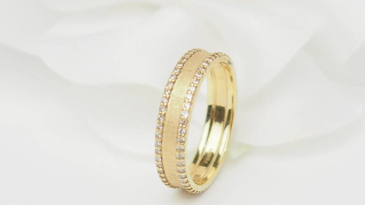 Bague 52.5 MAUBOUSSIN - Bague La vie Parisienne or jaune et diamants 58 Facettes 32840