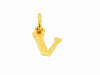 Pendentif Pendentif Lettre Or jaune 58 Facettes 797206CD