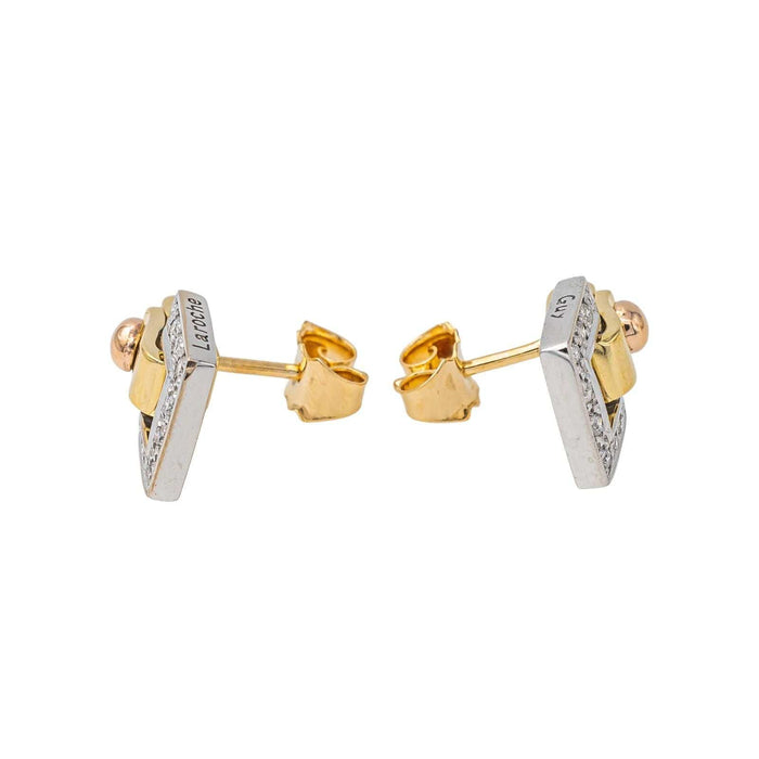 Boucles d'oreilles Guy Laroche Boucle d'oreilles Or jaune Diamant 58 Facettes 3641118CN