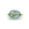 Bague 22K Gold Marie-Hélène de Taillac Milky Aquamarine Cabochon Ring 58 Facettes