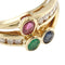 Bague Bague avec rubis, émeraude, saphir et diamants 58 Facettes 30024