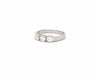 Bague Bague trilogie en or blanc et diamants 58 Facettes