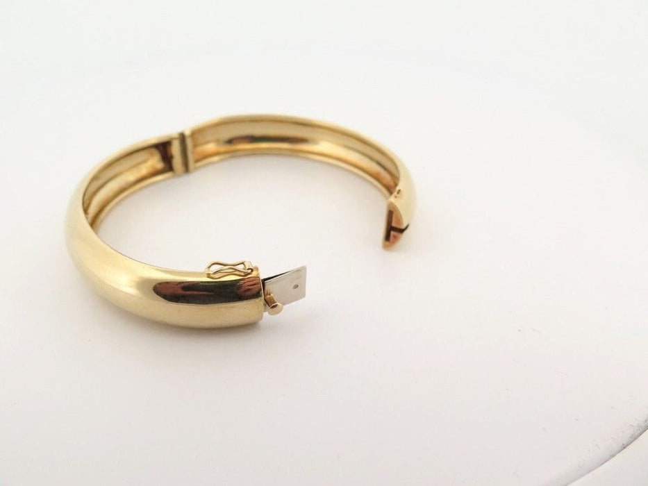 Bracelet bracelet jonc rigide en or jaune 58 Facettes 260385
