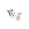 Boucles d'oreilles Boucles d'oreilles à tige en diamant 58 Facettes 38923