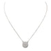 Collier Collier Or blanc Diamant 58 Facettes 2609066CN