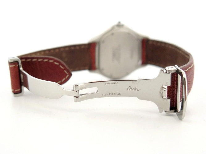 Montre vintage montre CARTIER cougar 32mm or & acier 58 Facettes 260564