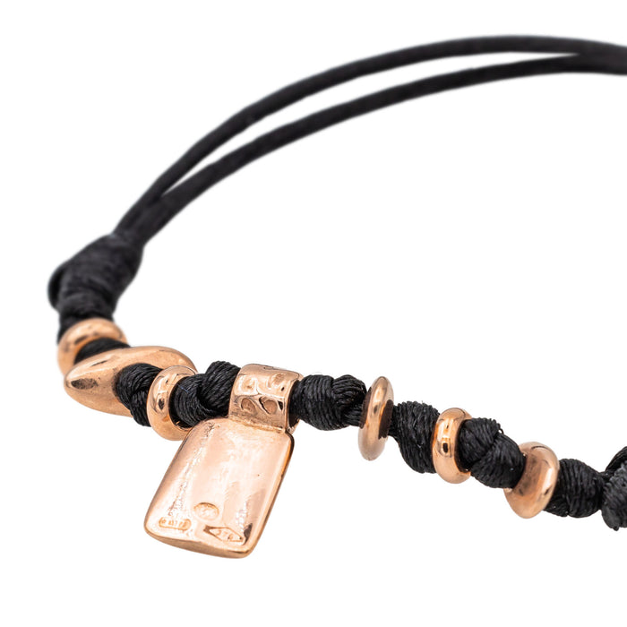 Dodo Pomellato Rose gouden koord armband