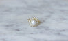 Bague Bague marguerite diamants et perle fine 58 Facettes