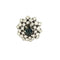 Bague 52,5 Bague or blanc, saphir et diamants 58 Facettes B250347